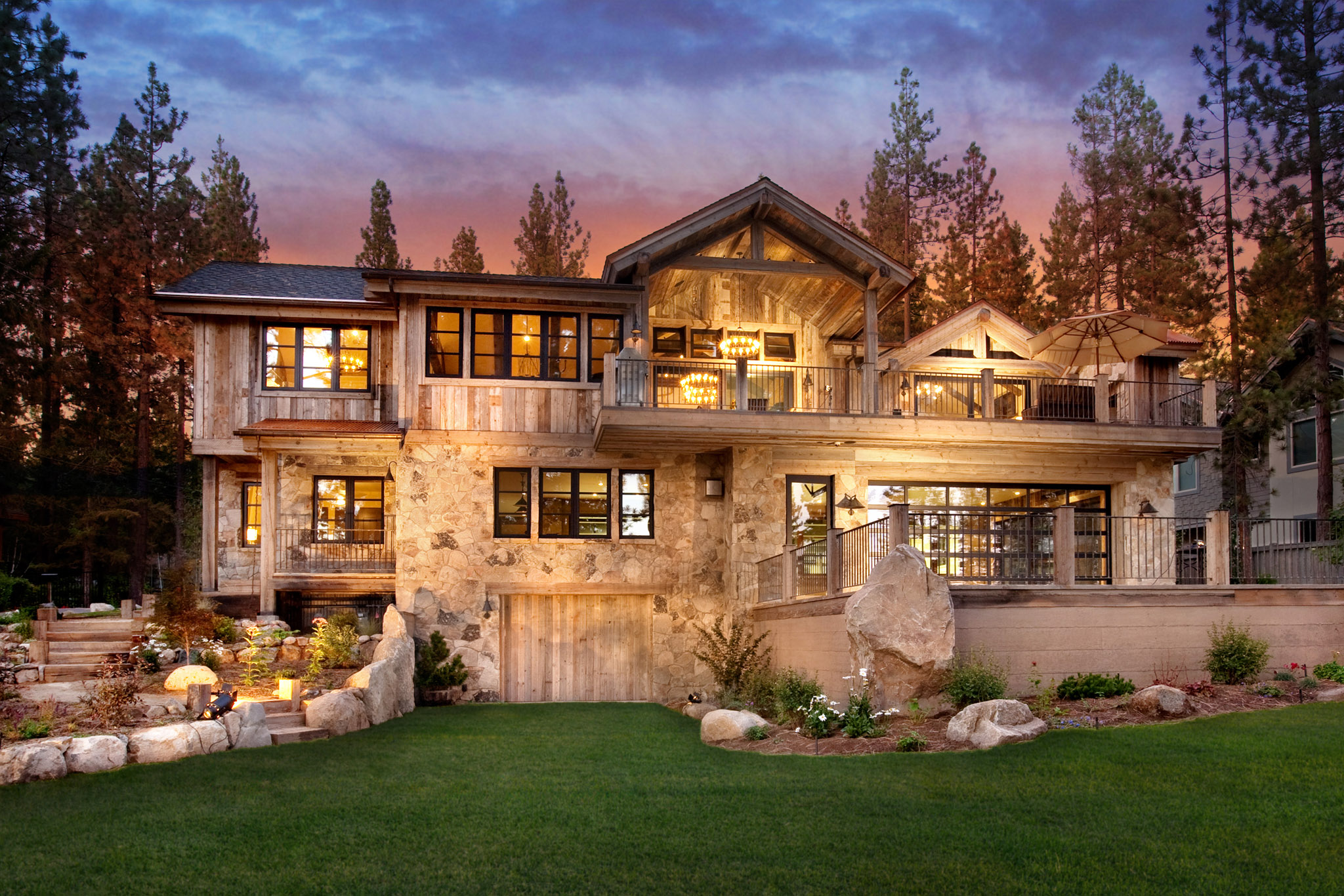 Greenwood Homes lakeside estate in Incline Village